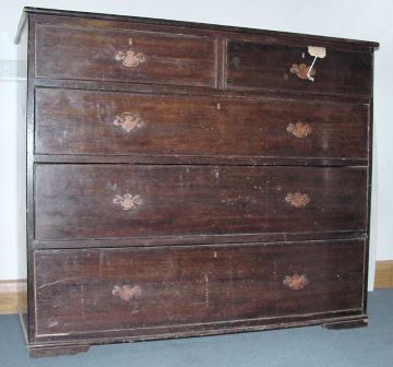 Oak chest