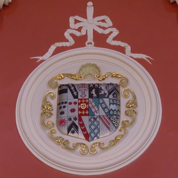  Towneley coat of arms with 18 quarterings