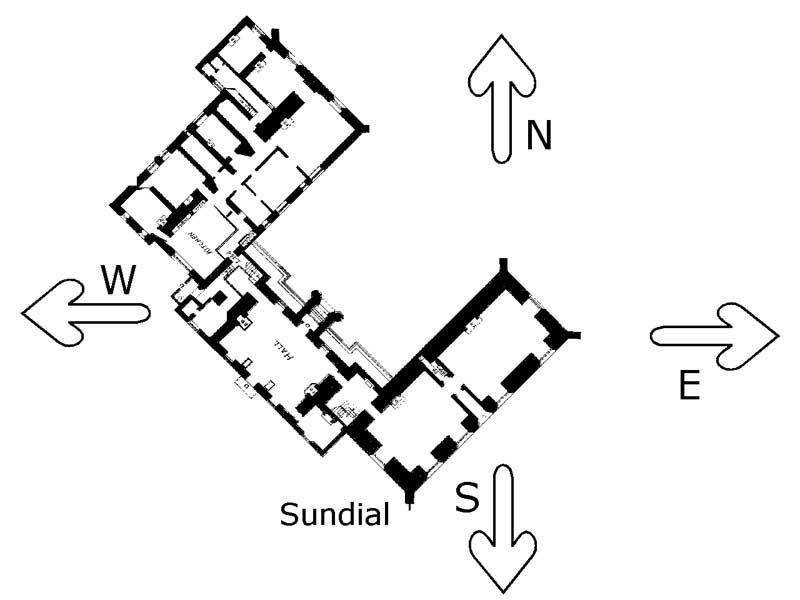 plan of Towneley Hall