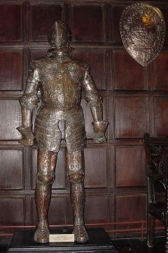 electrotype copy of 15th century suit of armour