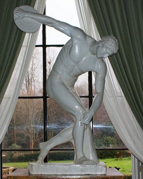 Jesmonite cast of the Townley Discobolus