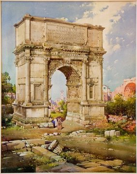 The Arch of Titus by N H Leaver